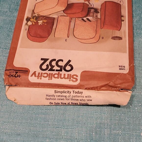 Simplicity 9532 Vintage Pattern Kitchen Appliance Covers Retro - Picture 6 of 7